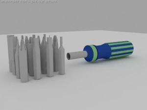 screw driver 3D Model