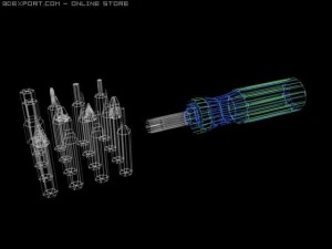 screw driver 3D Model