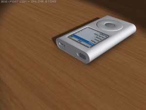 ipod 3D 모델
