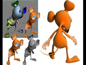 mouse 3D मॉडल