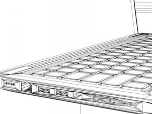 unibodymacbook13 3D Model