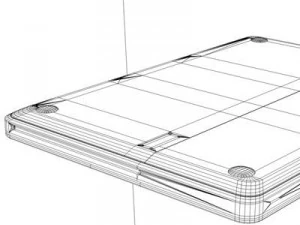 unibodymacbook13 3D Model