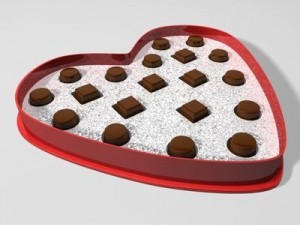 candy box Model 3D
