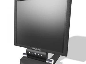 monitor lcd de tela plana Modelo 3D