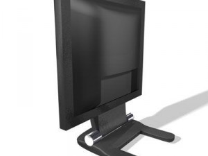 flat screen lcd monitor Modèle 3D