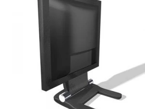 flat screen lcd monitor 3D Model