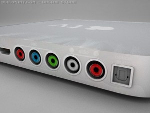 apple tv Modello 3D