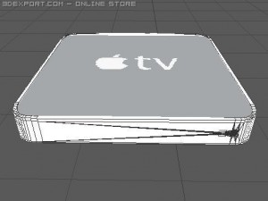 apple tv Modello 3D