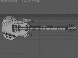 gibson sg 3D Model