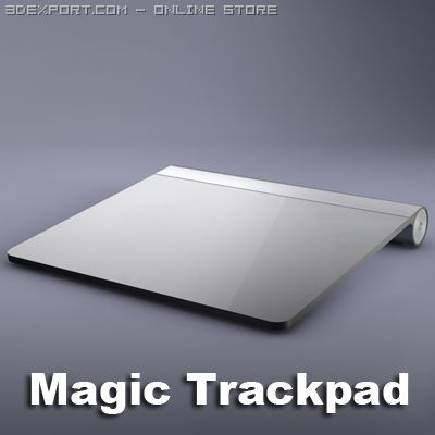 magic trackpad 3D Model .c4d .max .obj .3ds .fbx .stl .blend 