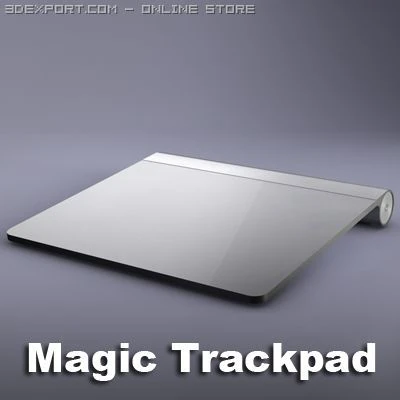 magic trackpad 3D Model .c4d .max .obj .3ds .fbx .stl .blend 