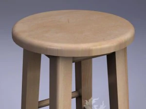tall stool 3D Model