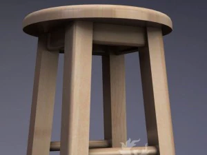 tall stool 3D Model