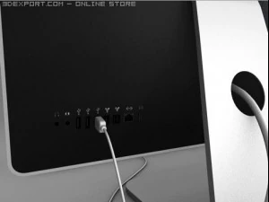 Apple-iMac-Paket 3D Modell