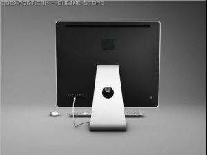 Apple-iMac-Paket 3D Modell