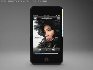 苹果 iPod touch 3D 模型