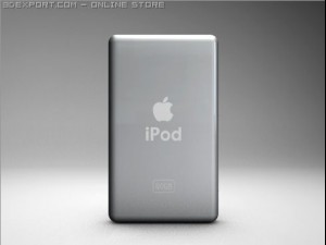ipod classic Modèle 3D