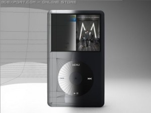 ipod classic Modèle 3D