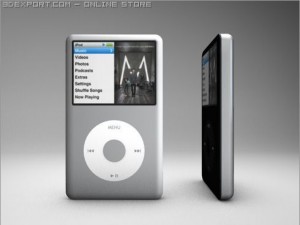 ipod classic Modèle 3D