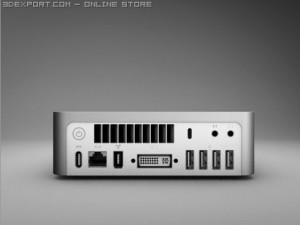 apple mac mini 3D Model