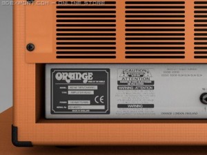 orange ad140 amp half stack 3D Model