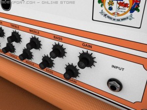 orange ad140 amp half stack 3D Model