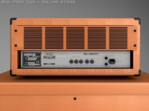 orange ad140 amp half stack 3D Model