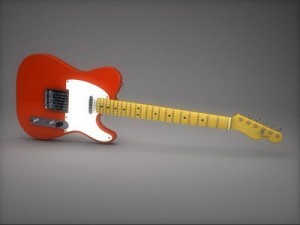 fender telecaster 3D Model