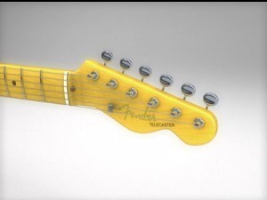 fender telecaster 3D Model