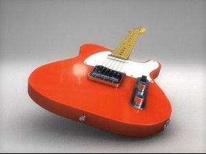 fender telecaster 3D Model