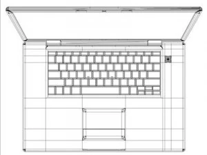 MacBooka Pro Model 3D