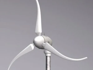 스카이스트림 37 풍력 터빈 3D 모델