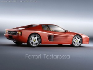ferrari testarossa 1988 3D Model