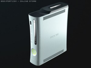 xbox 360 console Modello 3D