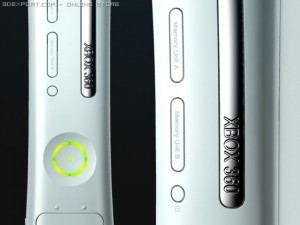 xbox 360 console Modello 3D