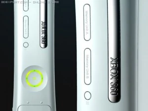 xbox 360 console 3D Model