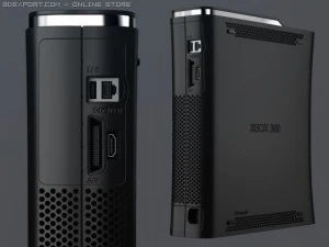 xbox 360 console 3D Model