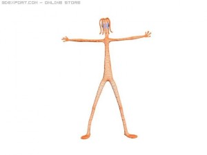 woodman 3Dモデル