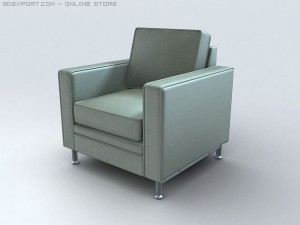 armchair modernus 3D Модель