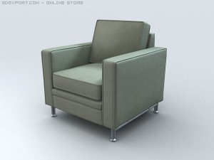 armchair modernus 3Dモデル