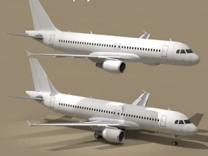 a320-200 airfrance 3D Model