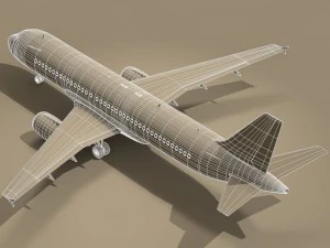 a320-200 airfrance 3D Model