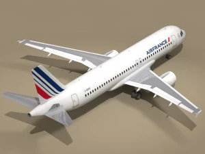 a320-200 airfrance 3D Model
