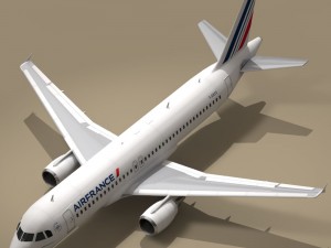 a320-200 airfrance 3D मॉडल