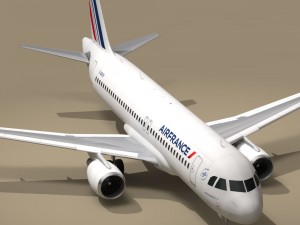 a320-200 airfrance 3D मॉडल