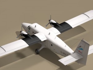 dhc6 twin otter 3D 模型