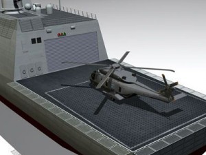 fremm multipurpose frigate Modelo 3D