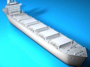 cargo ship 3D Model