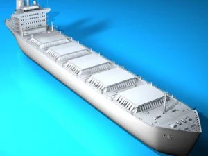 cargo ship 3D Model