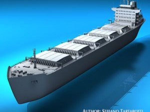 cargo ship 3D Model